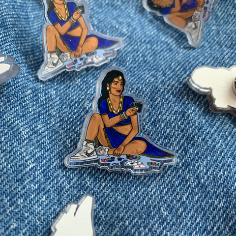 Play Your Cards Right - Acrylic Pins