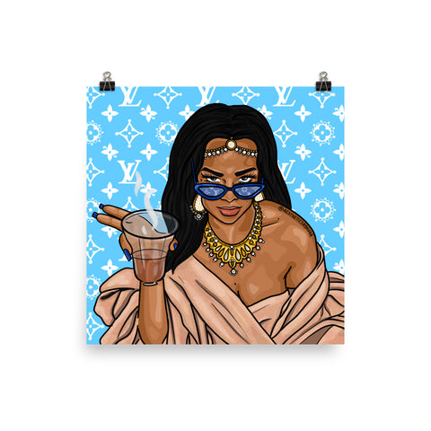 Spill the Tea - Glossy Poster Print