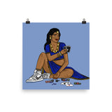 Play Your Cards Right - Glossy Poster Print
