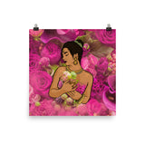 Blossom Baby - Glossy Poster Print