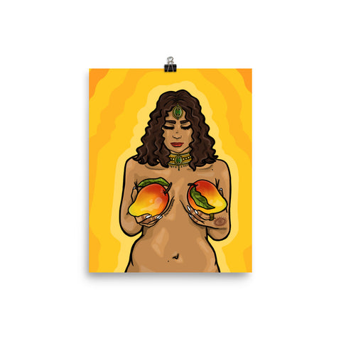 What Do My Mangos Bring? - Matte Poster Print