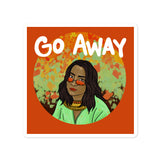 Go Away - Stickers