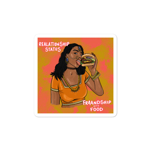 Fraandship with Food - Stickers