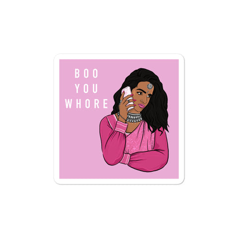 Boo You Whore - Stickers