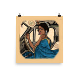 Ride with Me Baby - Matte Poster Print